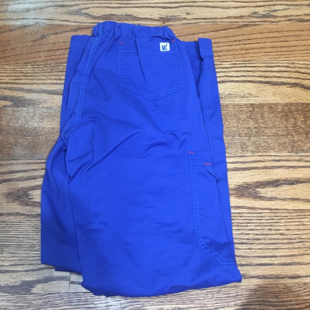 MC2 blue scrub pants