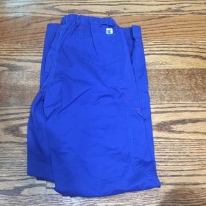 MC2 blue scrub pants