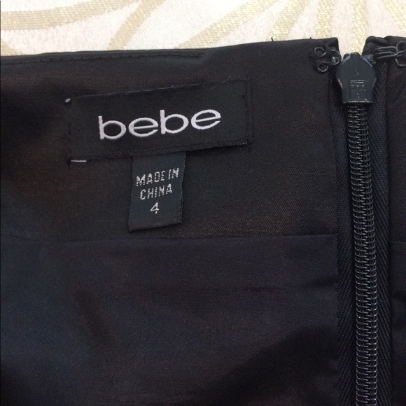 Bebe Black pencil skirt - Picture 3 of 3