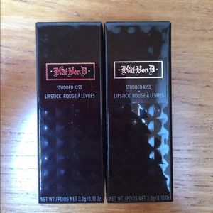 2 Kat Von D lipsticks