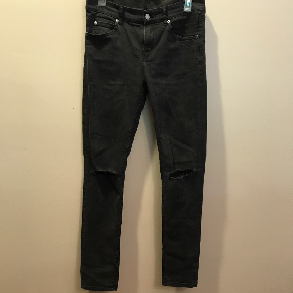 Cheap Monday jeans with knee rips