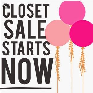 Closet Sale