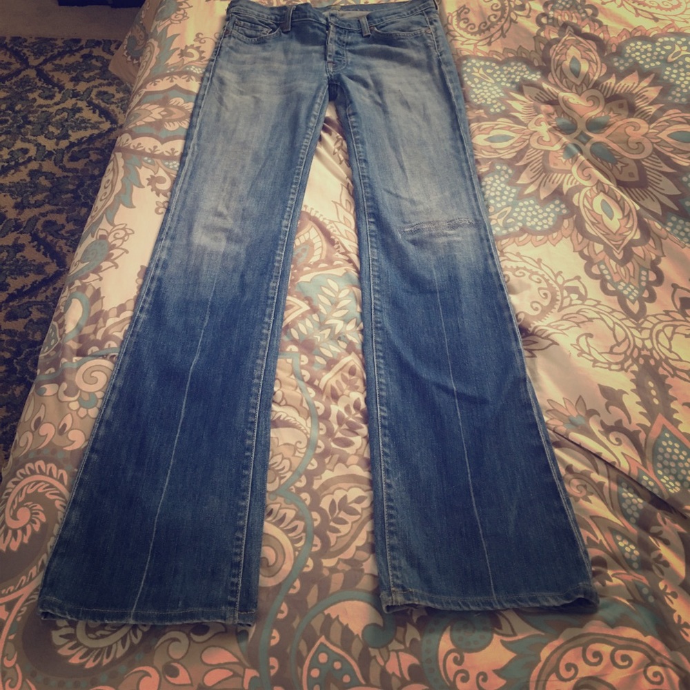 7 For All Mankind "Boy Cut" Size 28