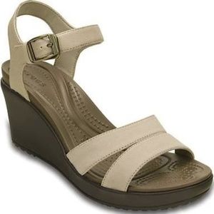 Crocs Leigh II Ankle Strap Wedge