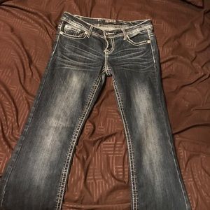 Boot cut jeans