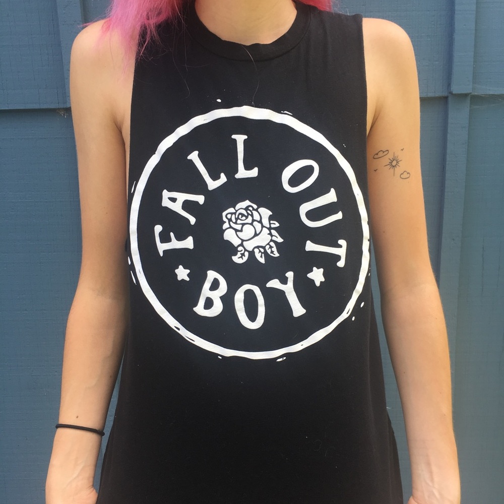 Fall Out Boy muscle tee