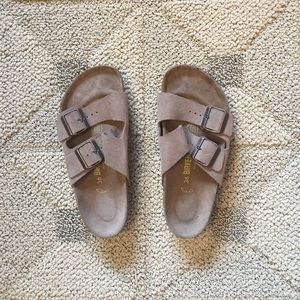 Tan Suede Arizona Birkenstock, SIZE 36 EU