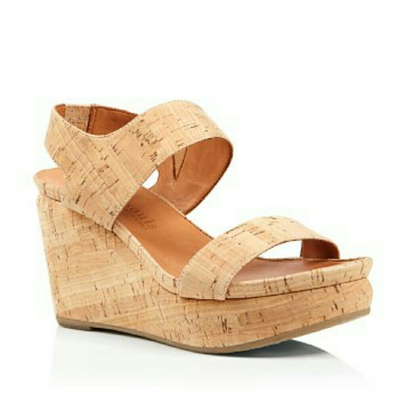 Gentle Souls Shoes - NEW Gentle Souls Wedge Platform Cork Sandal