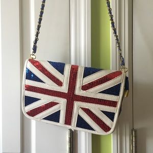 Sequin U.K. Flag Purse (New)
