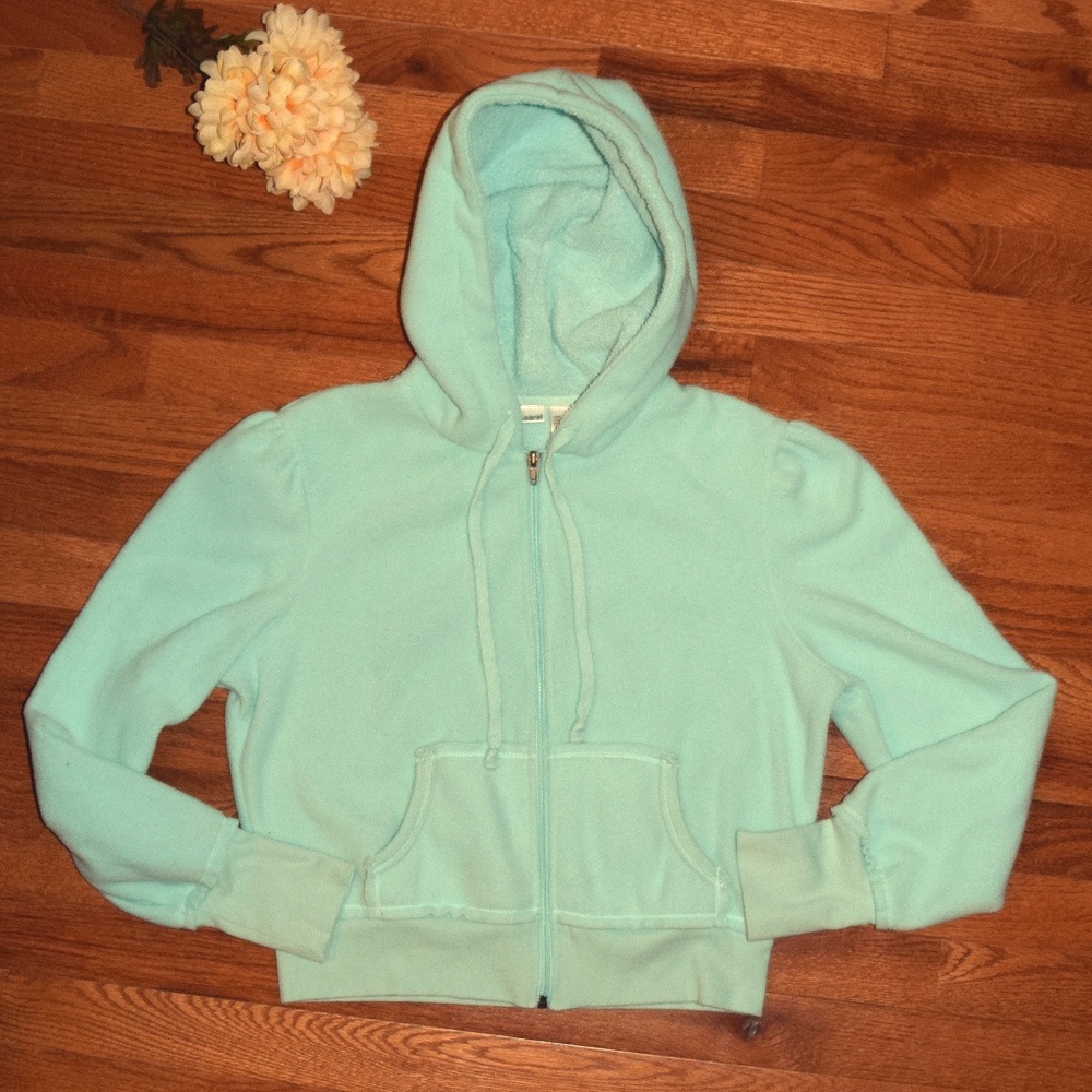 3/$12 👑 Junior's Large Fleece Zip Hoodie