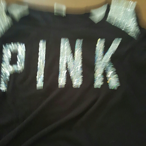 Pink sequined long sleeve - Picture 2 of 2