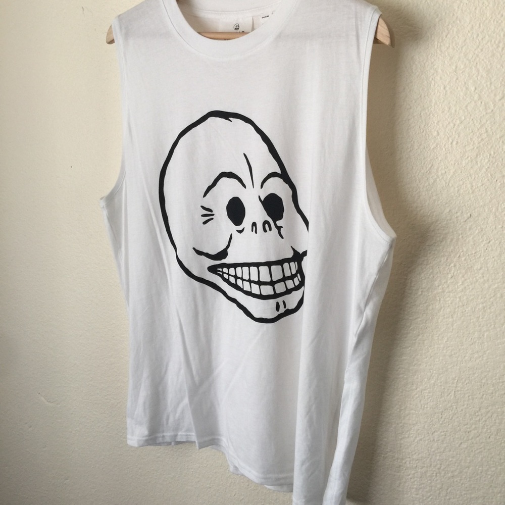 Cheap Monday logo muscle tee