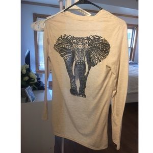 •Elephant Cardigan•