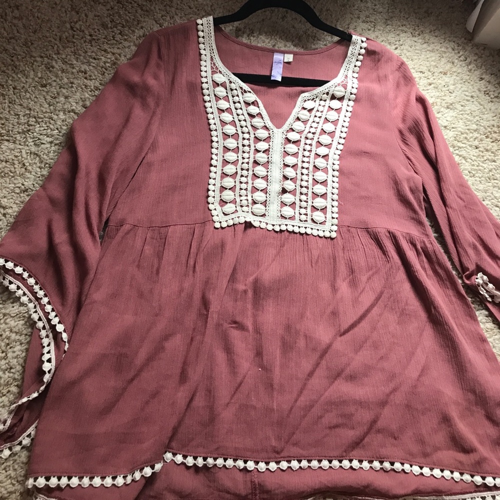 Flowy long sleeve shirt