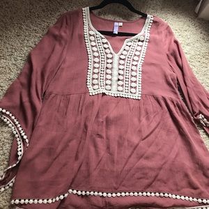 Flowy long sleeve shirt