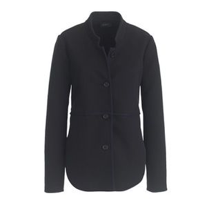J. Crew BLACK Tipped Twill Jacket