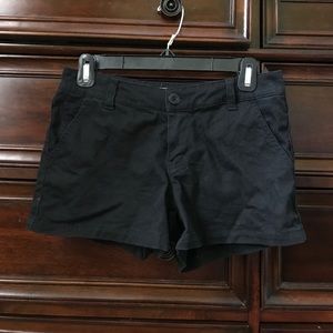 Black shorts