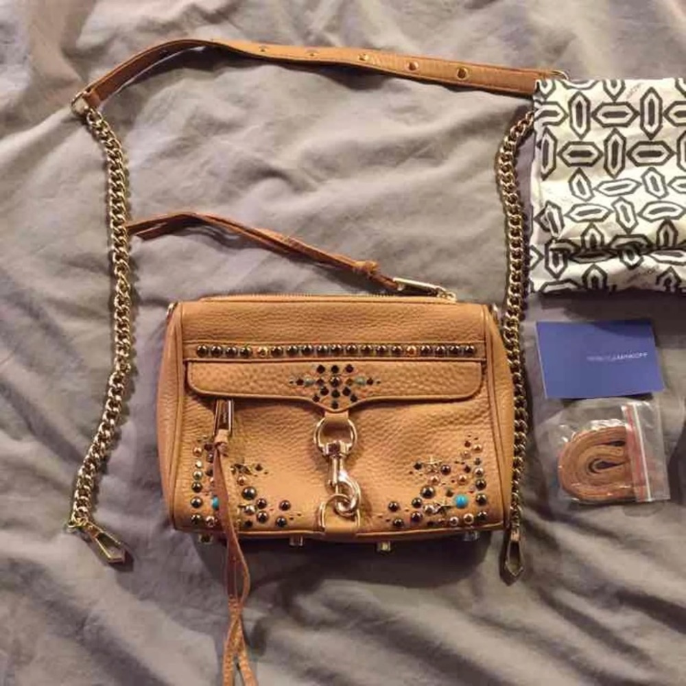 Rare Rebecca Minkoff Studded Mini Mac