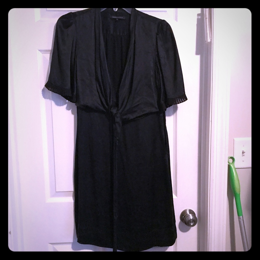 Black bcbg dress
