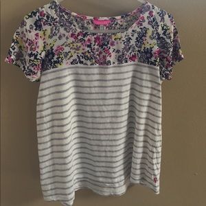 Mixed Material Tshirt