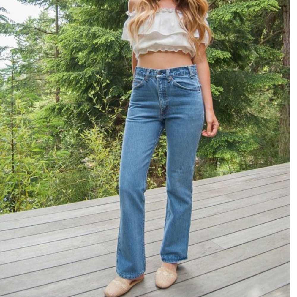 Levi’s Vintage Silver Tab high waist flare jeans