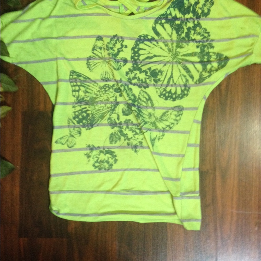 Kids butterfly top