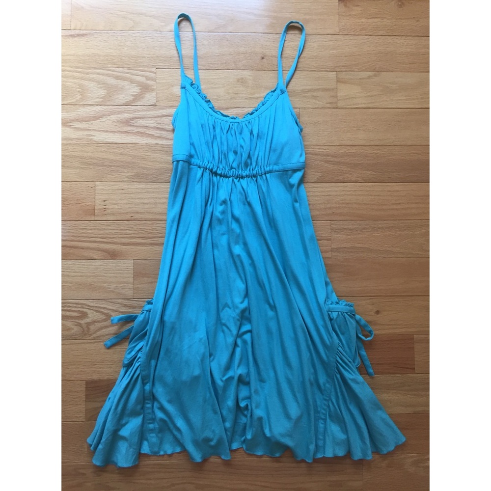 Juicy Couture Turquoise Pocket Dress