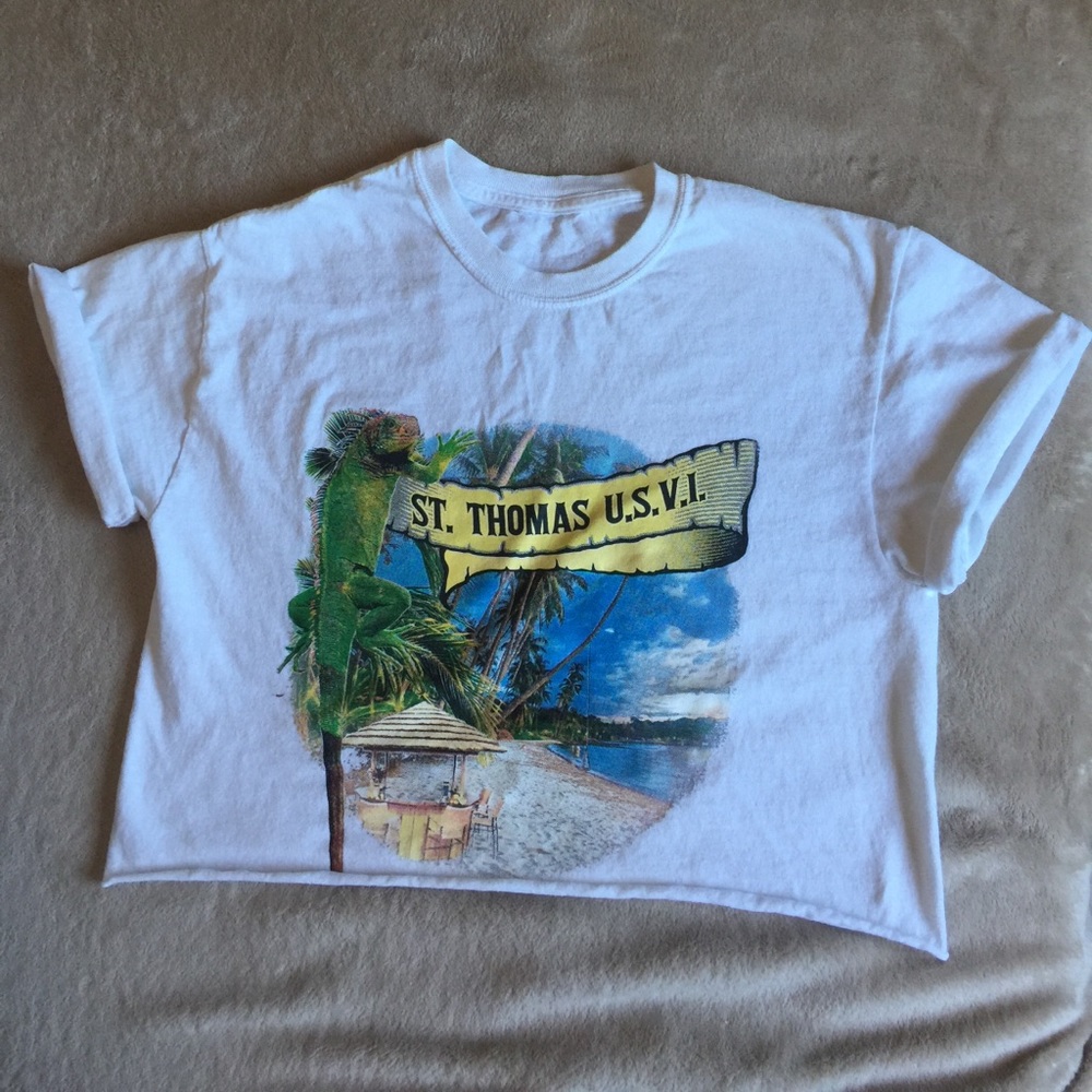 Cropped t-shirt