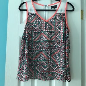 Pattern tank top