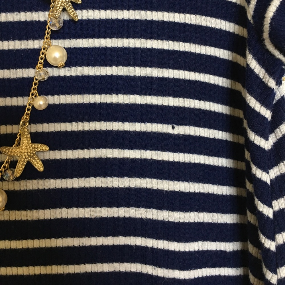 Striped Flow Dress - Picture 2 of 3