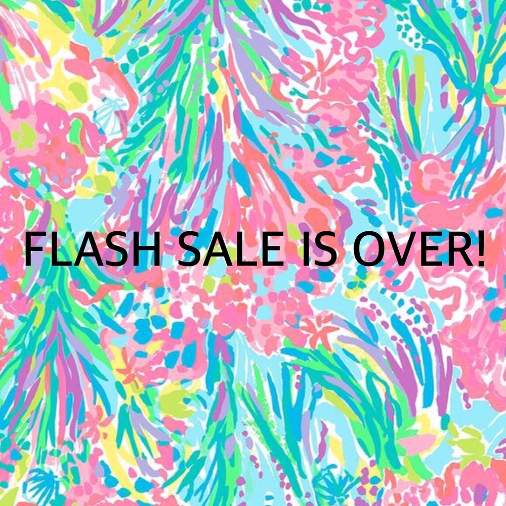 FLASH SALE IS OVER!