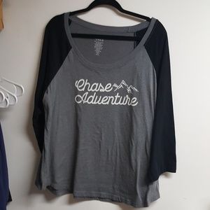 NWOT Torrid Chase adventure top