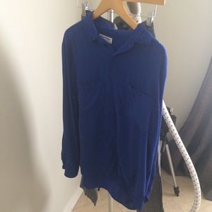 AA Blue Rayon Shirt