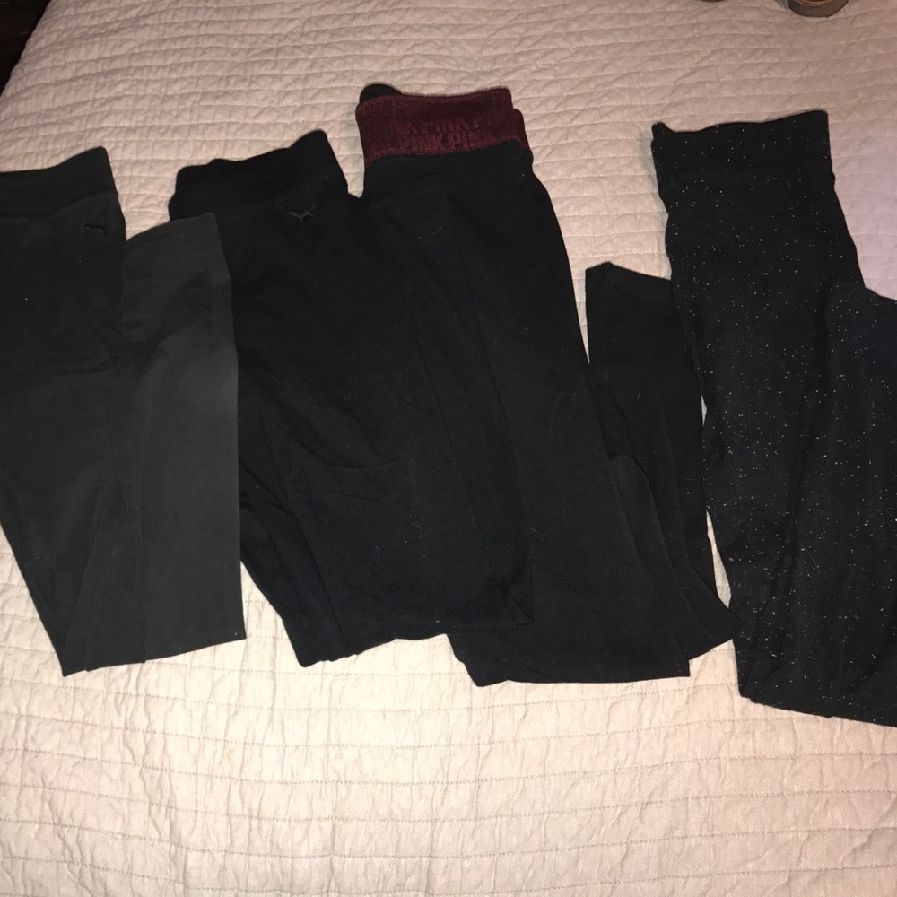 Pink Victoria secret brand leggings