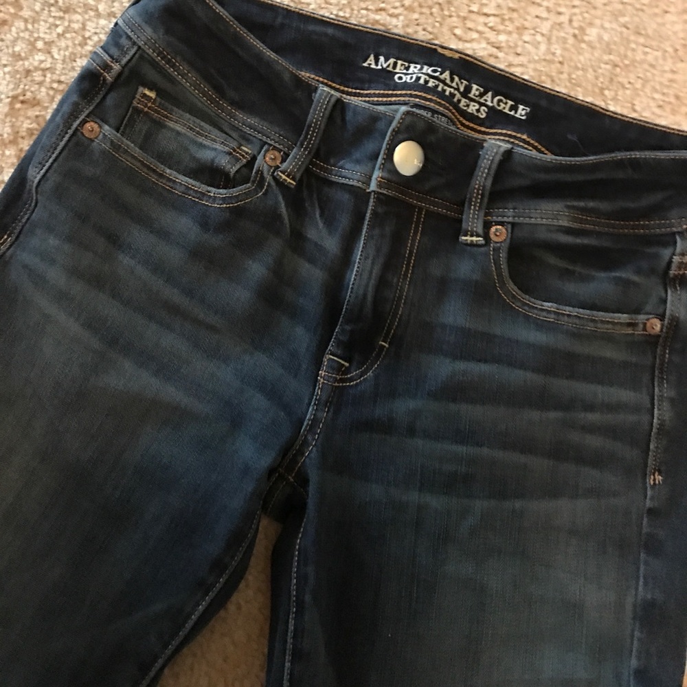 American Eagle Kick Boot Jeans 4 Long