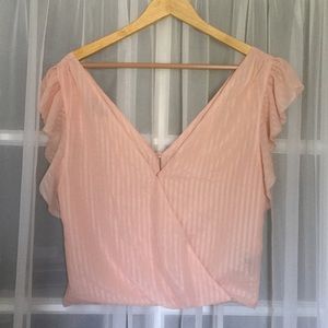 Bebe v-neck top