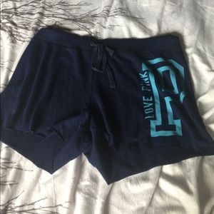 VS pink shorts