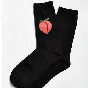 Urban Outfitters Peach Socks