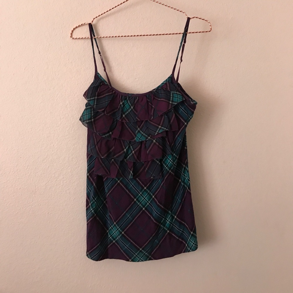 New York and Company blue and purple tank
