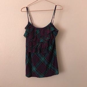 New York and Company blue and purple tank