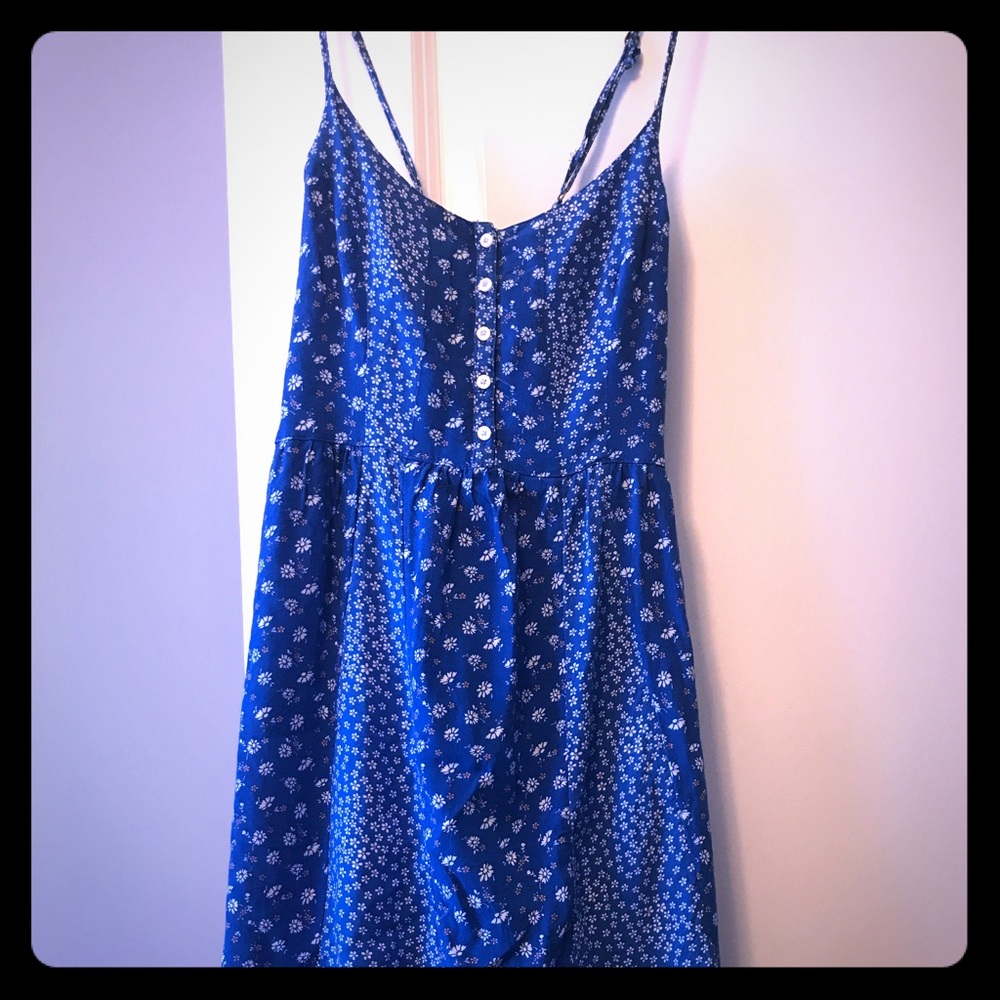 Abercrombie blue summer dress