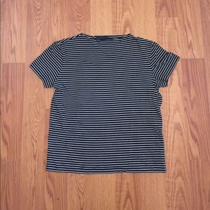 Striped high neckline medium PRADA shirt