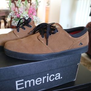 Emerica Tan Suede Sneakers