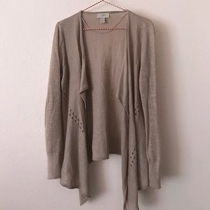 Tan LOFT sweater