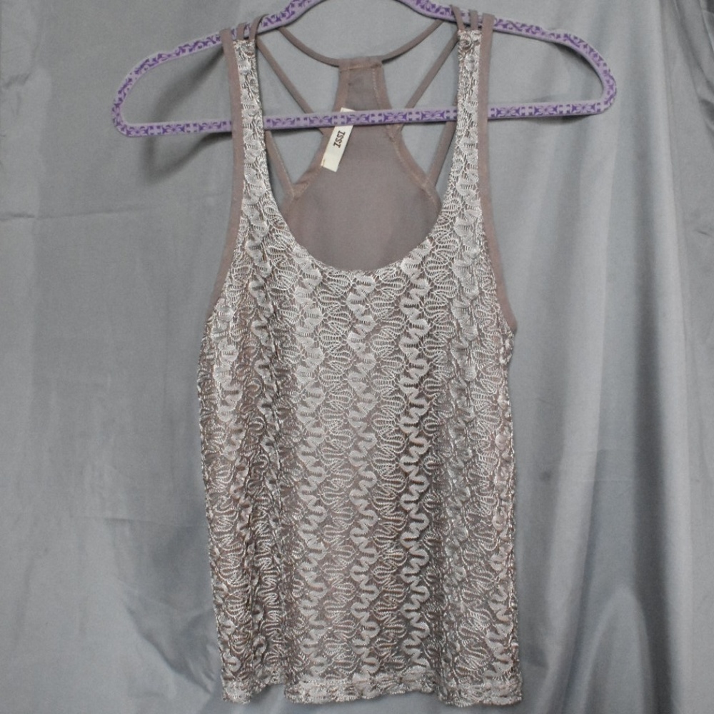 Bronze Sleeveless Blouse