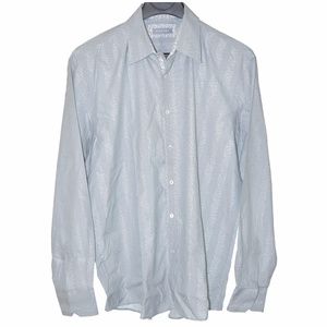 Zagiri Men (2XL) Gray White Button Front
