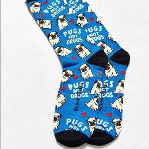 Urban Outfitters 'Pugs Not Drugs' Socks