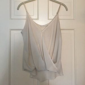 LUSH cream draped tank
