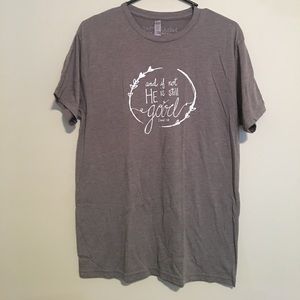 Gray Daniel 3:18 bible verse tshirt