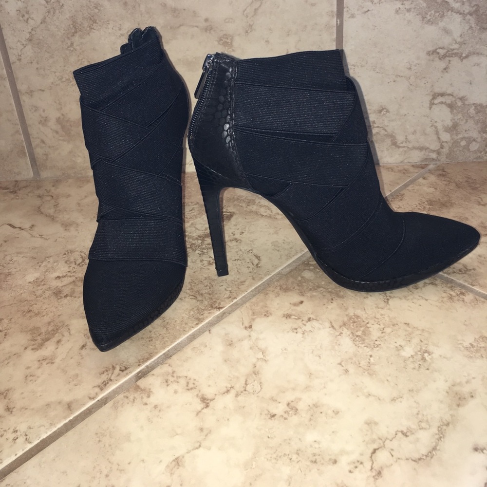 Black booties